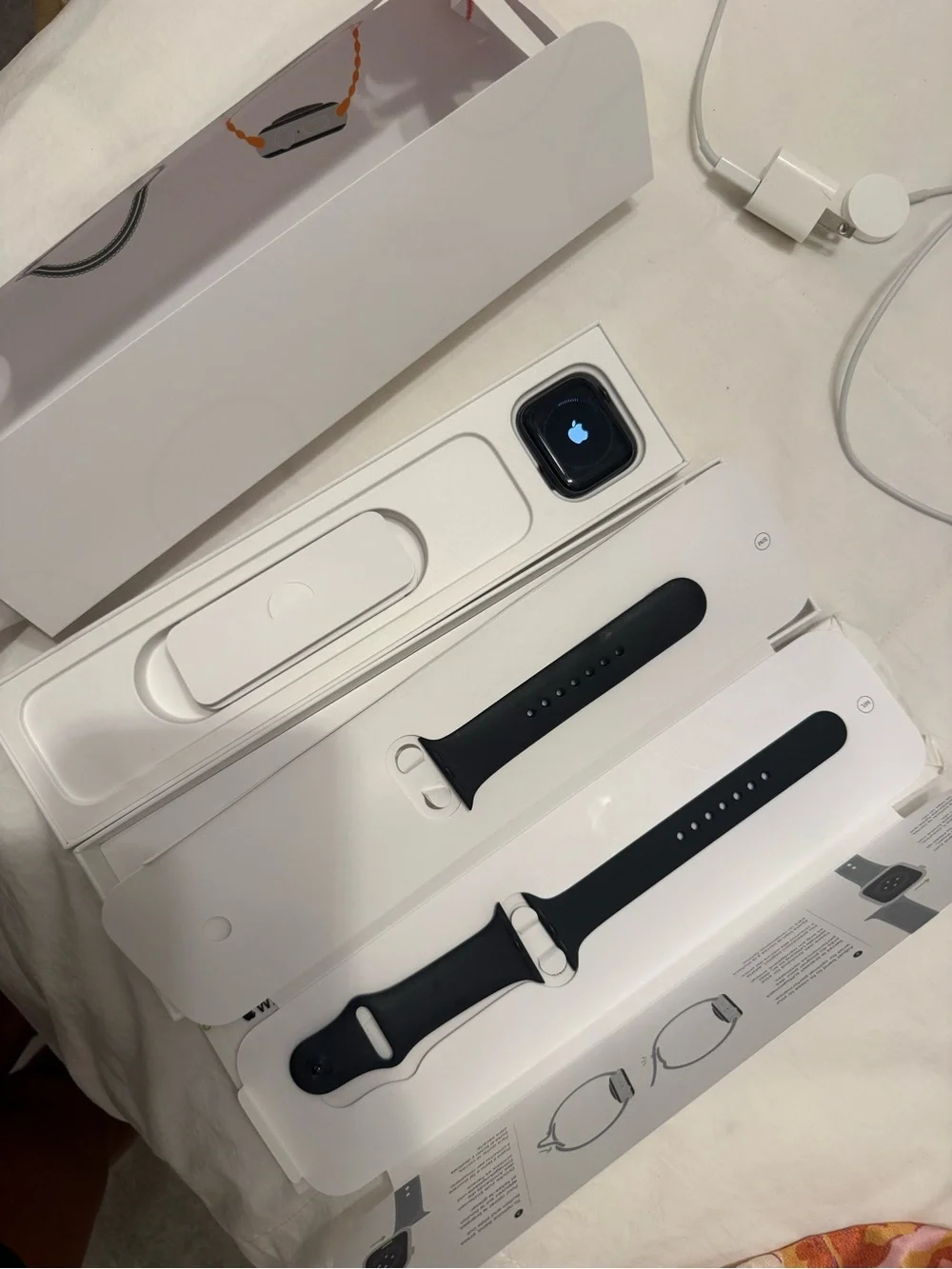 Apple Watch in Black with Black Sport Band